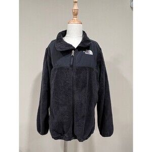 North Face Big Kid Child Unisex Black Jacket Coat Windbreaker